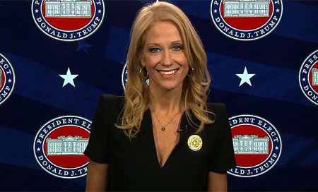Kellyanne Conway Trump nombra a Kellyanne Conway como consejera presidencial